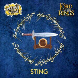 MGA's Miniverse + Make It MIni The Lord of the Rings™ STING *RARE*